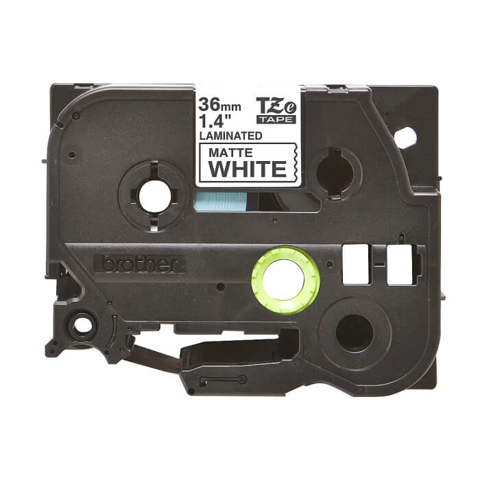 Brother TZe-M261 Matt Laminated Labelling Tape Cassette – Black on White, 36mm wide ID 70701 на супер цена