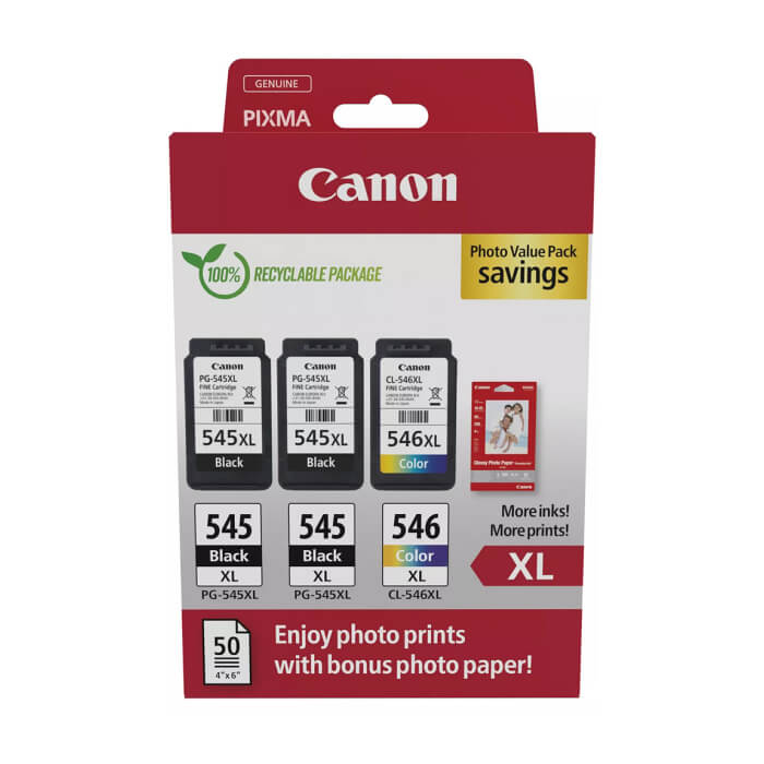Canon PG-545XLx2/CL-546XL PVP ID 69766