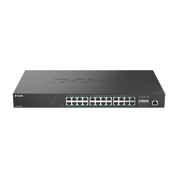 D-Link 24 Ports 2.5Gbps + 4 Ports 10G SFP+ Smart Managed Switch на супер цена