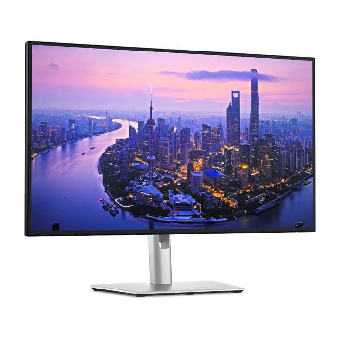 Dell U2725QE, 27" IPS  UHD AG, UltraSharp 120Hz, 5ms, 3000:1, 600 cd/m2, 4K 3840x2160, DCI-P3 99%, HDR, HDMI, DisplayPort, Thunderbolt Hub, Power delivery 140w,  RJ45, ComfortView Plus, Height Adjustable, Pivot, Swivel, Tilt, PiP, PbP, Grey ID 87482 (тъмнейл - 2)