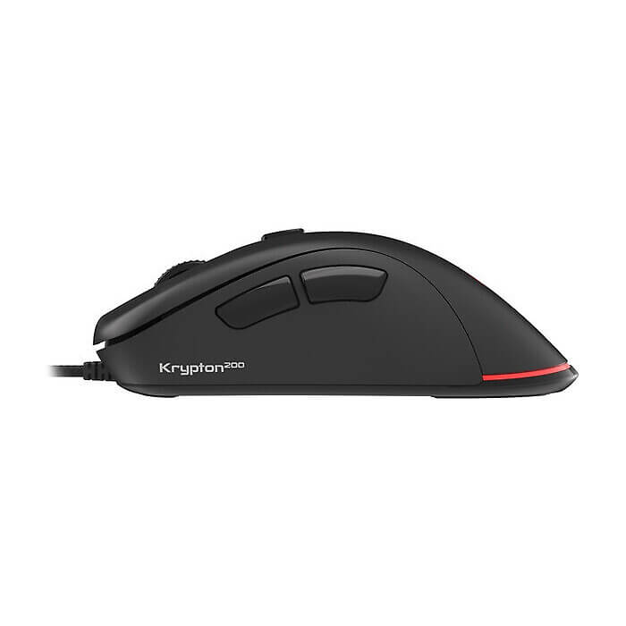 Genesis Gaming Mouse Krypton 200 Silent Optical 6400 DPI With Software Black (тъмнейл - 5)