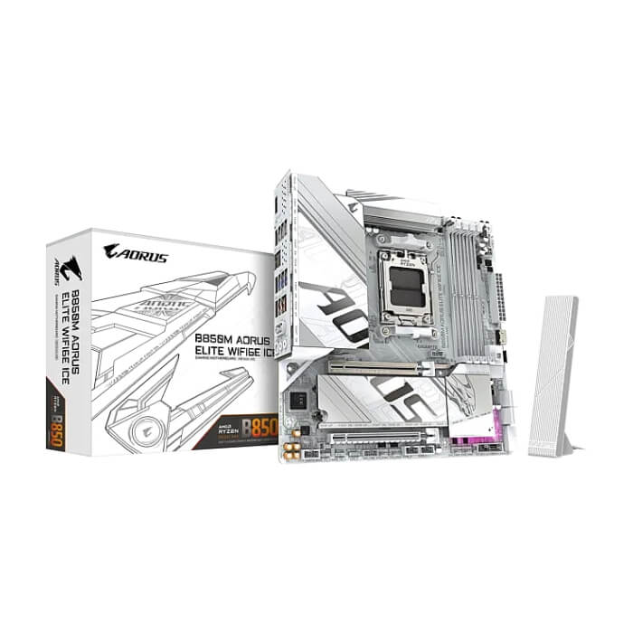 Gigabyte B850M Aorus Elite Ice ID 98785 (тъмнейл - 2)