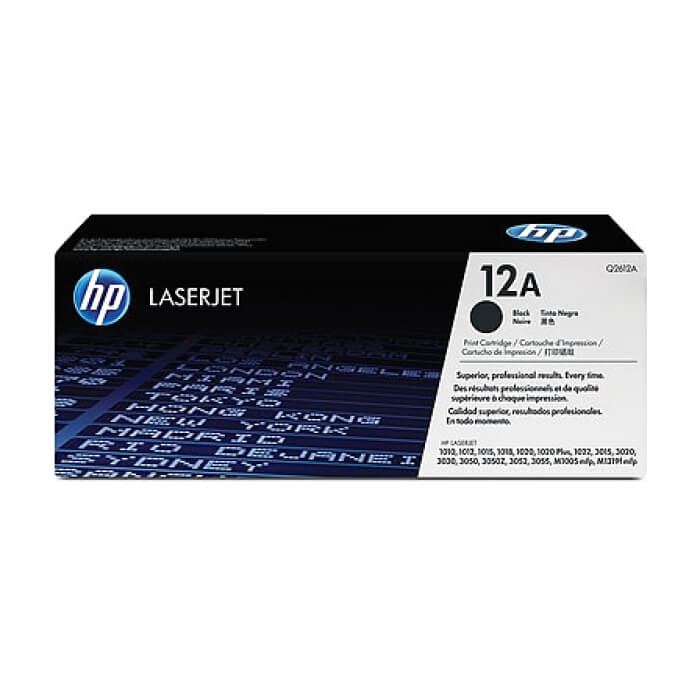 HP 12A Black LaserJet Toner Cartridge ID 68923 на супер цена