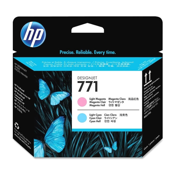 HP 771 Light Magenta/Light Cyan Designjet Printhead ID 70232 на супер цена