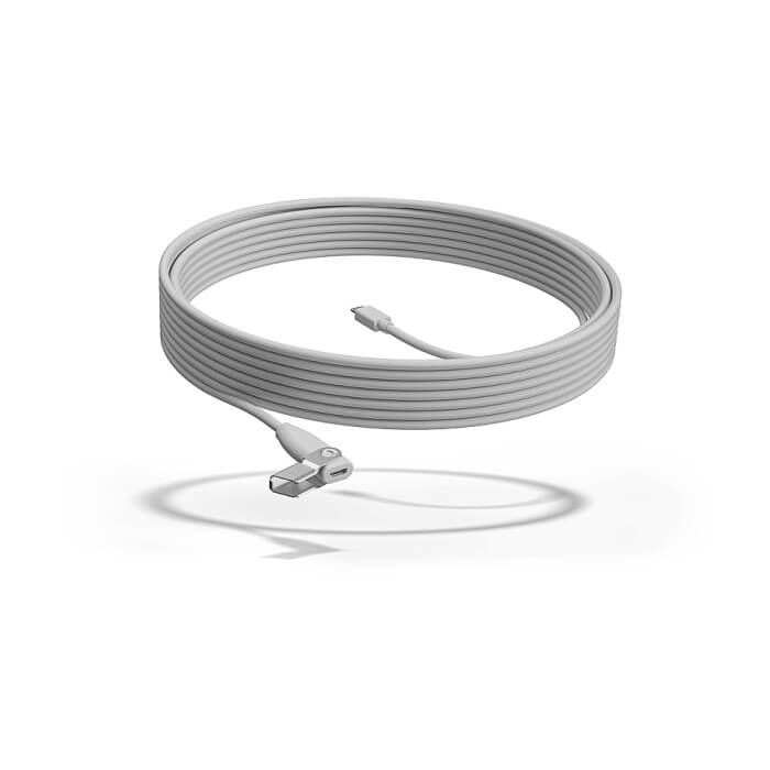 Кабел - Logitech Rally Mic Extension Cable Off White ID 72124 на супер цена
