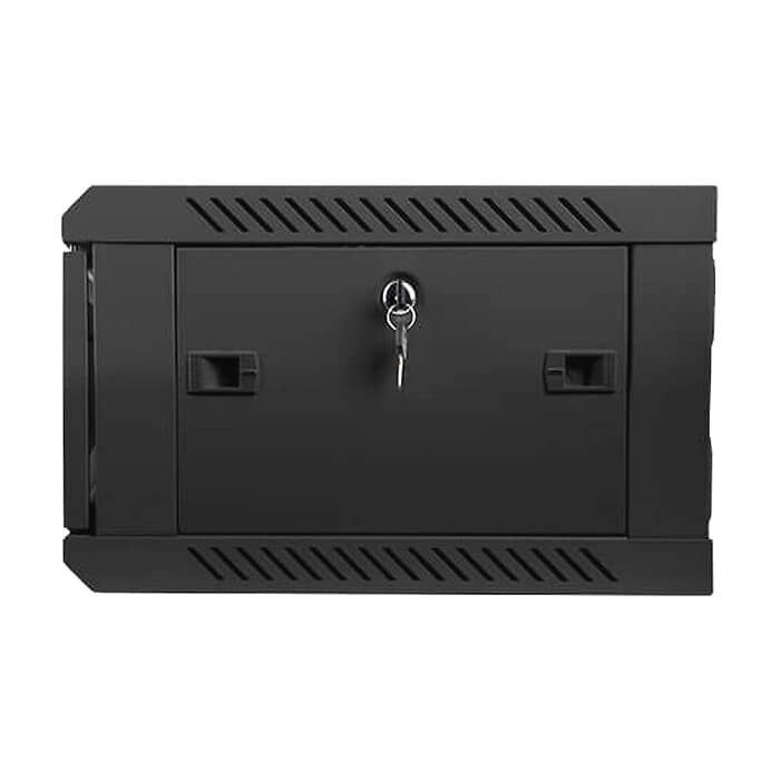 Lanberg rack cabinet 19” wall-mount 4U / 600x450 for self-assembly (flat pack), black ID 71903 (тъмнейл - 4)