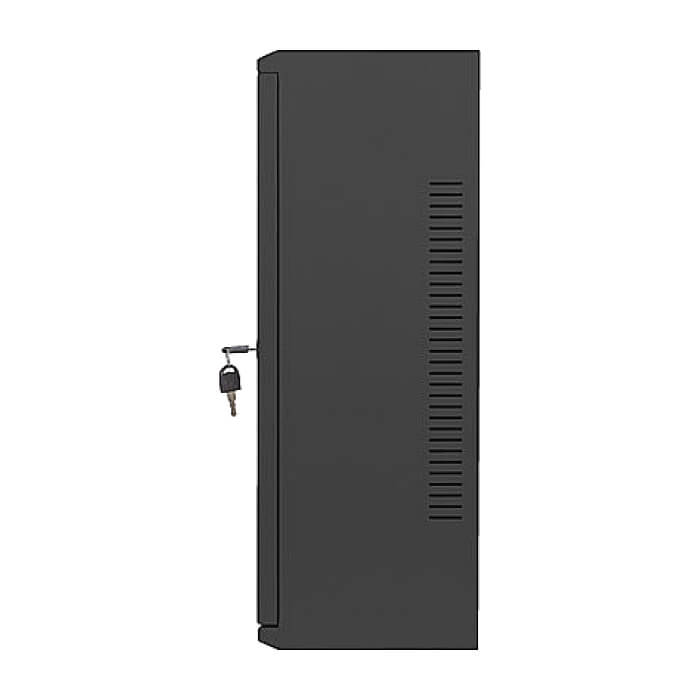 Lanberg rack cabinet 19" wall-mount 6U+3u/540x200 low-profile black (assembled) ID 87600 (тъмнейл - 4)