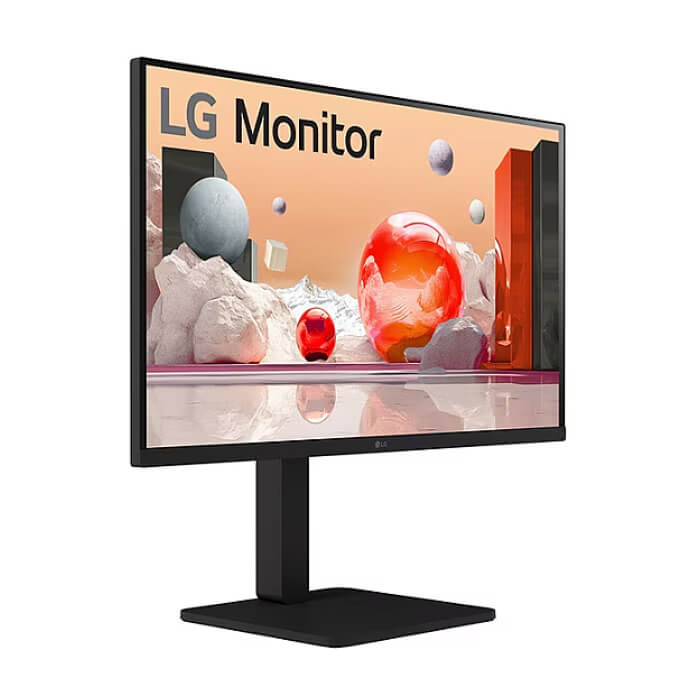 LG 27BA550-B, 27" IPS LED AG, 5ms GTG, 1300:1, 250cd/m2, Full HD 1920x1080, 100Hz, sRGB 99%, Usb Hub, D-Sub, Display Port, HDMI, Speakers 2Wx2, Reader Mode, Tilt, Swivel, Height Adjustable, Pivot, LG Switch app, Headphone Out, Black ID 80265 (тъмнейл - 4)