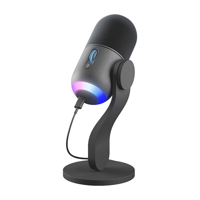 Logitech Yeti GX Dynamic RGB Gaming Mic with LIGHTSYNC - BLACK - USB - N/A - EMEA28-935 ID 66368 (тъмнейл - 4)