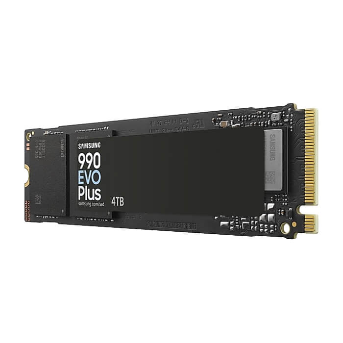 Samsung SSD 990 EVO Plus 4TB PCIe 4.0 NVMe 2.0 M.2 V-NAND 3-bit MLC, 256-bit Encryption, Read 7150 MB/s Write 6300 MB/s ID 84838 (тъмнейл - 3)