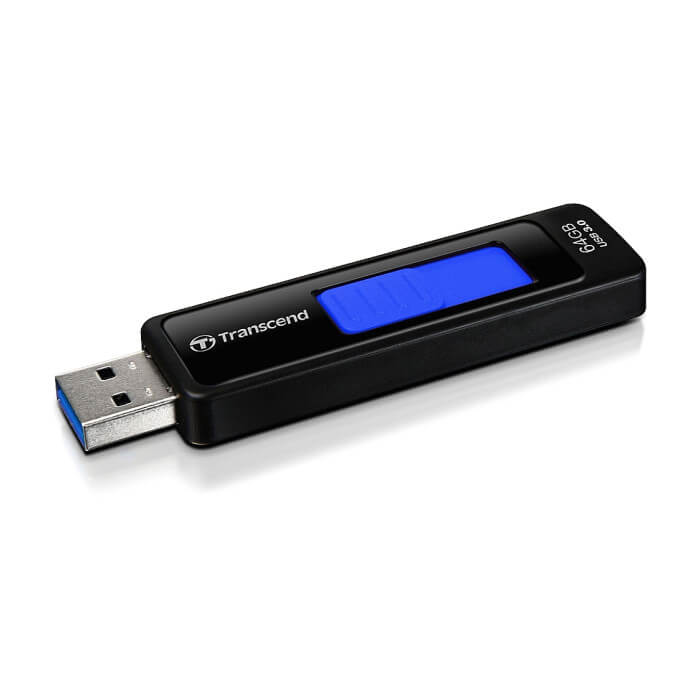 Transcend 64GB JETFLASH 760, USB 3.0 (Blue) ID 74172 (тъмнейл - 2)