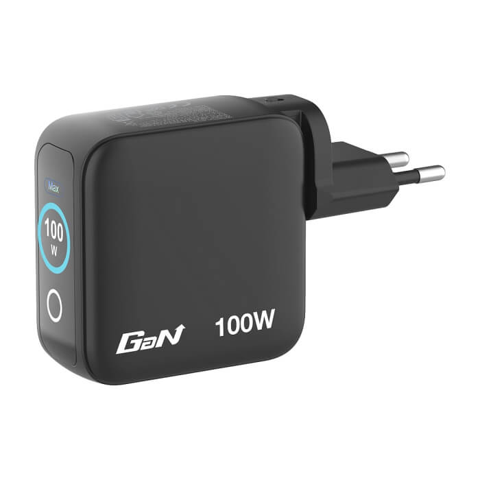 Verbatim Mini GaN Charger 100W with Display ID 95948 на супер цена от GT Computers Verbatim Mini GaN Charger 100W with Display ID 95948 на супер цена