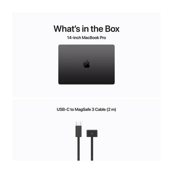 Apple 14-inch MacBook Pro: Apple M5 Max chip with 18-core CPU and 32-core GPU, 36GB, 2TB SSD - Space Black ID 96976 (тъмнейл - 5)