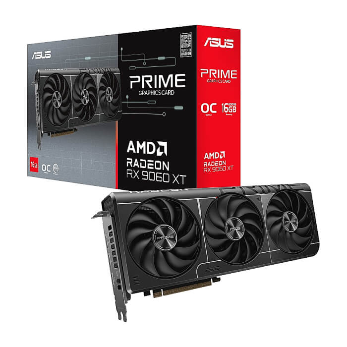 Asus Prime RX 9060XT 16GB GDDR6 OC ID 89684 (тъмнейл - 2)