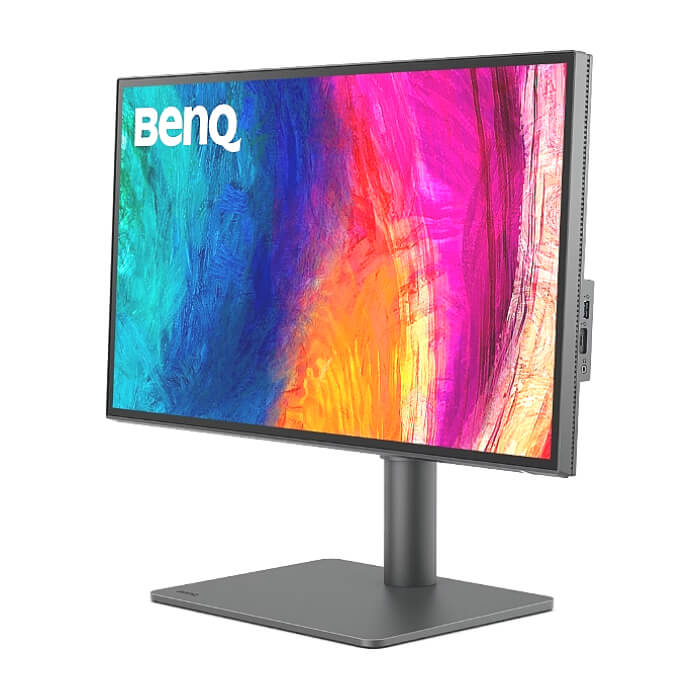 BenQ PD2506Q 25" IPS, 2560x1440 WQHD, 95% P3, DisplayHDR 400, Uniformity, KVM, MST Daisy Chain, USB-C 65W Power Delivery, HDMI, DP, HAS, eye-care, Factory Calibration, Calman ID 86270 (тъмнейл - 2)