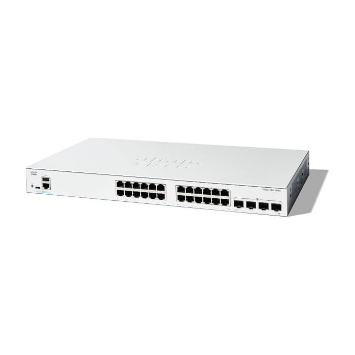 Cisco Catalyst 1300 24-port GE, 4x1G SFP (тъмнейл - 2)