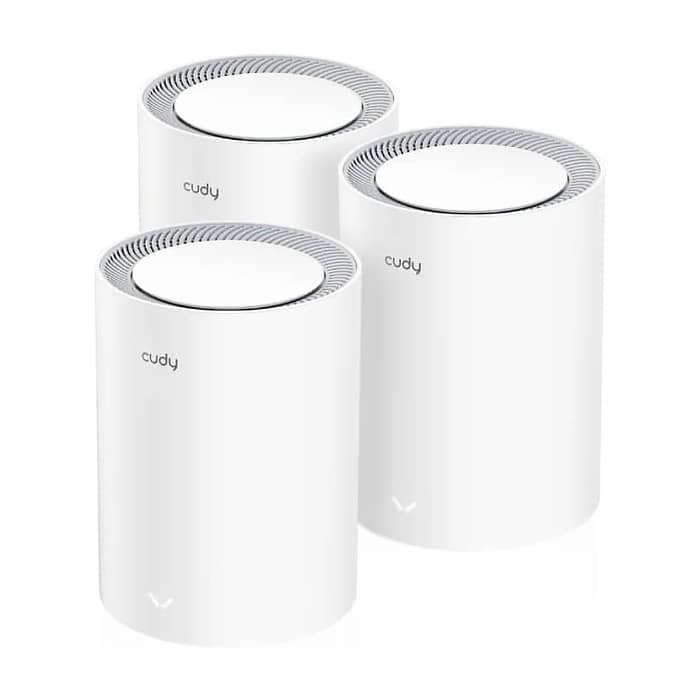 Cudy M3000 (3-Pack) AX3000 Wi-Fi 6 Mesh 2402Mbps at 5GHz + 574Mbps at 2.4GHz на супер цена