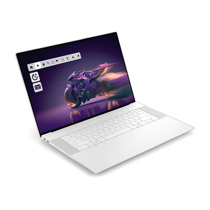 Dell 16 Premium DA16250, Intel Ultra 7 255H (16 Cores, up to 5.1GHz Turbo), 16.3", Non-Touch 2K, 500 nit, IPS, 30-120Hz, 32GB, LPDDR5X, 7467MT/s, integrated, 1TB M.2 SSD, NVID ID 93826 (тъмнейл - 2)