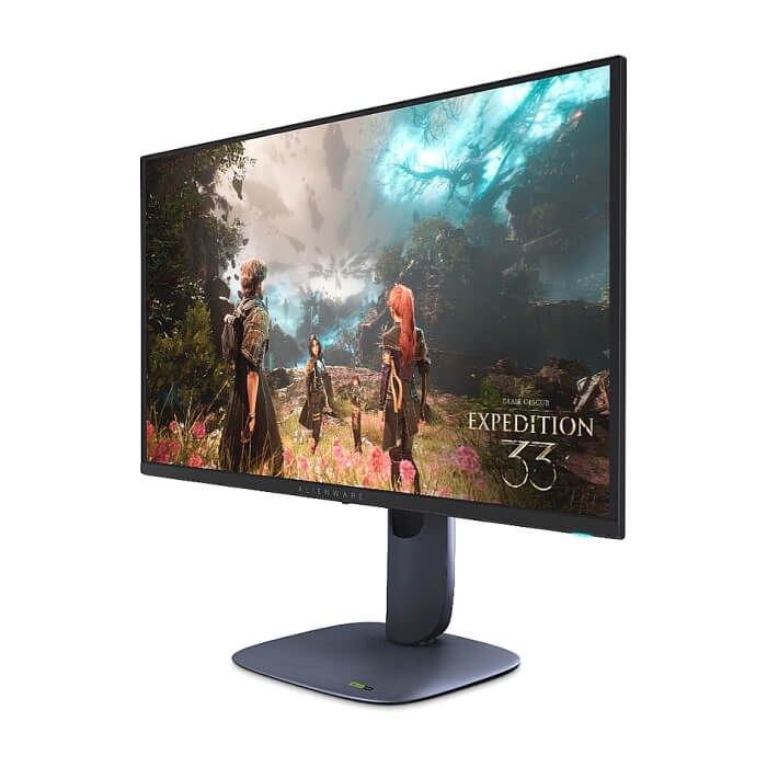 Dell Alienware AW2725Q, 26.7" QD-OLED, IPS, 0.03 ms GtG, AMD FreeSync, NVIDIA G-SYNC, 1,500,000:1, 1000 cd/m2, 4K UHD (3840 x 2160), 240Hz, 99% DCI-P3, HDMI, Earc, DP, USB 5Gbps, USB-C, PIP, PBP, Height Adjustable, Pivot, Swivel ID 89430 (тъмнейл - 3)