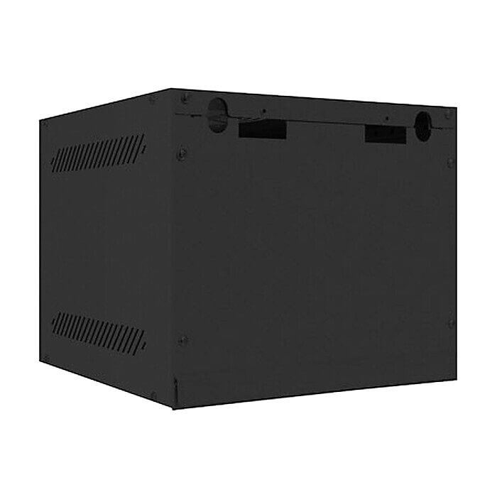 Lanberg rack cabinet 10" wall-mount 6U / 280x310 for self-assembly with metal door (flat pack), black ID 71861 (тъмнейл - 5)