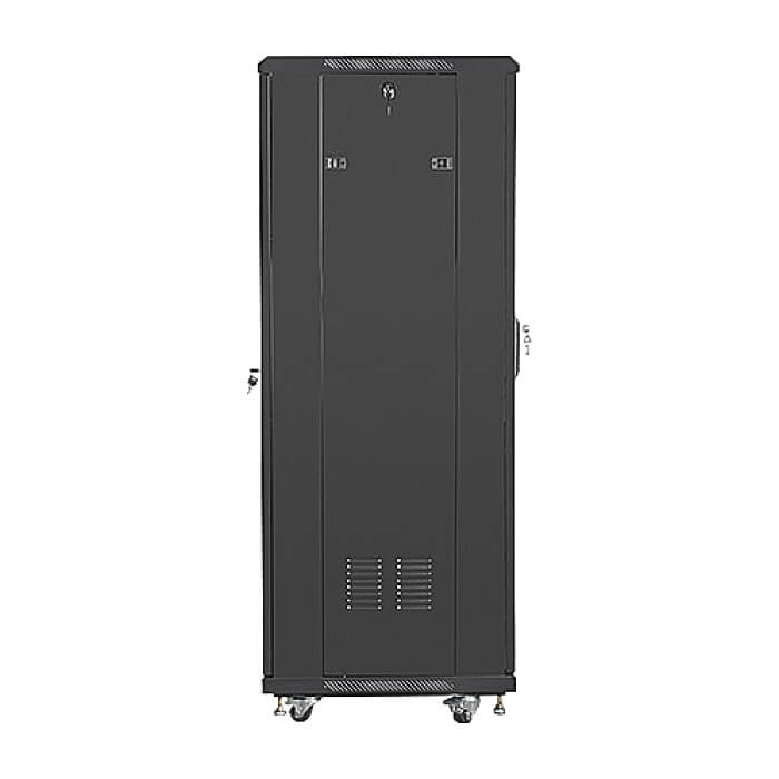 Lanberg rack cabinet 19" free-standing 32U / 600x600 self-assembly flat pack, black ID 87635 (тъмнейл - 5)