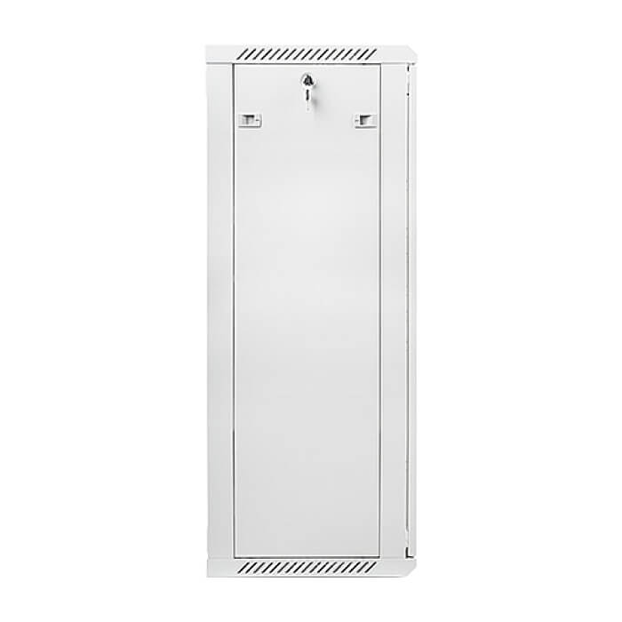 Lanberg rack cabinet 19” wall-mount 27U / 600x450 for self-assembly (flat pack), grey ID 71888 (тъмнейл - 4)