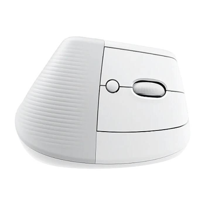 Logitech Lift Vertical Ergonomic Mouse - OFF-WHITE/PALE GREY - EMEA (тъмнейл - 2)
