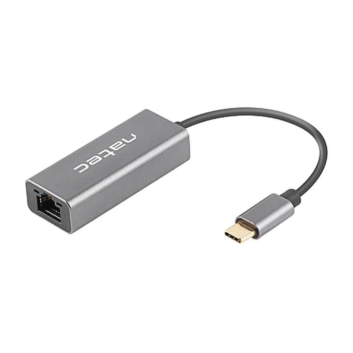 Natec Cricket USB to RJ45 Ethernet Adapter Network Card Cricket USB-C 3.1, 1xRJ45 1GB, Cable на супер цена от GT Computers Natec Cricket USB to RJ45 Ethernet Adapter Network Card Cricket USB-C 3.1, 1xRJ45 1GB, Cable на супер цена