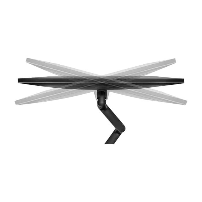 Neomounts by Newstar Screen Desk Mount (clamp+grommet) ID 66751 (тъмнейл - 5)