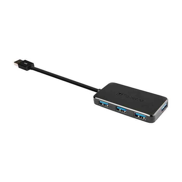 Transcend 4-Port HUB, USB 3.1 Gen 1 на супер цена от GT Computers Transcend 4-Port HUB, USB 3.1 Gen 1 на супер цена