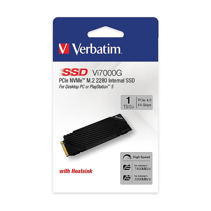 Verbatim Vi7000G Internal PCIe NVMe M.2 SSD 1TB ID 73187 (тъмнейл - 5)