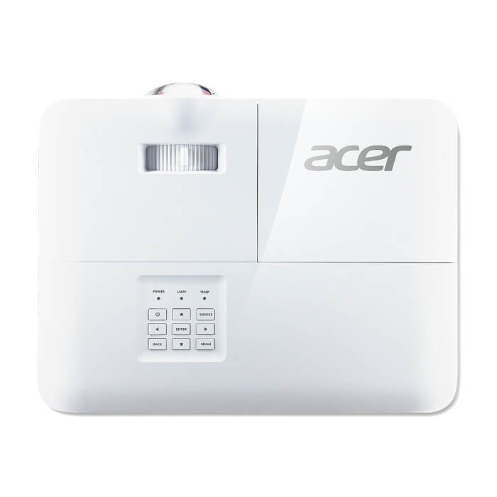Acer Projector S1286H, DLP, Short Throw, XGA (1024x768), 3500 ANSI Lumens, 20000:1, 3D, HDMI, VGA, RCA, Audio in, Audio out, VGA out, DC Out (5V/1A, USB-A), Speaker 16W, Bluelight Shield, 3.1kg, White ID 65877 (тъмнейл - 4)
