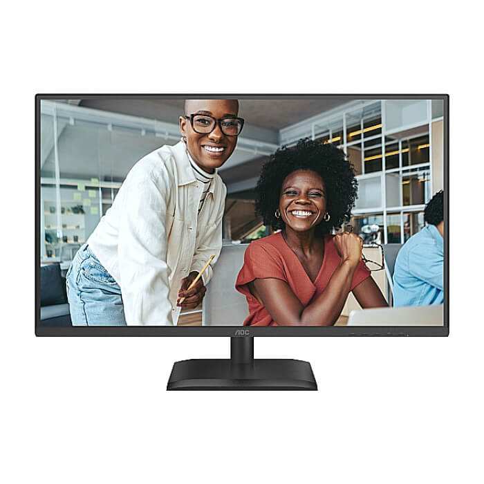 AOC 27E4U, 27" IPS WLED, 1920x1080@120Hz, 4ms GtG, 300cd m/2, 1500:1, 20M:1 DCR, Adaptive Sync, FlickerFree, Anti Blue Light, 2Wx2, Tilt, Height Adjust, Pivot, Swivel, D-SUB, HDMI, USB Hub ID 89872 (тъмнейл - 3)