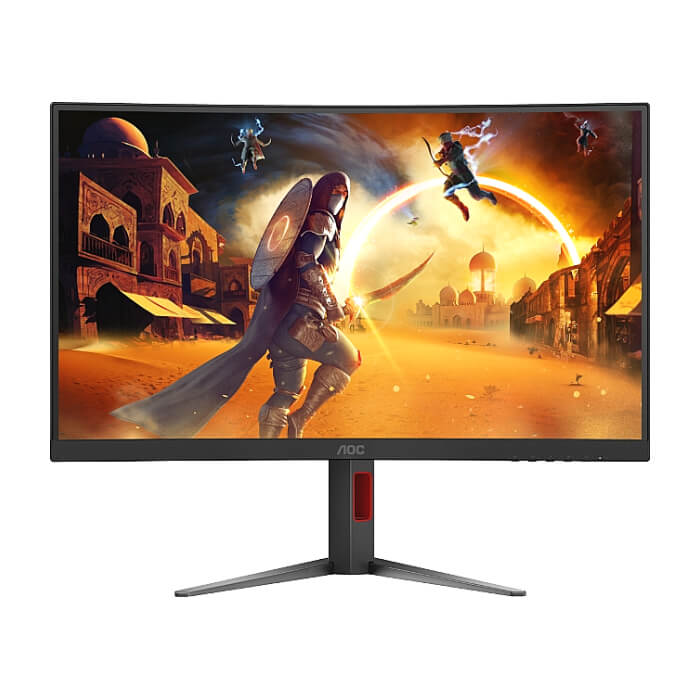 AOC C27G4Z2, 27" Curved 1500R, Fast VA, WLED, 1920x1080@260Hz (OC, Native 240Hz), 1ms GtG, 0.3ms MPRT, 300cd m/2, 3000:1, Adaptive Sync, FlickerFree, Low Blue Mode, Tilt, Heig ID 97300 (тъмнейл - 5)