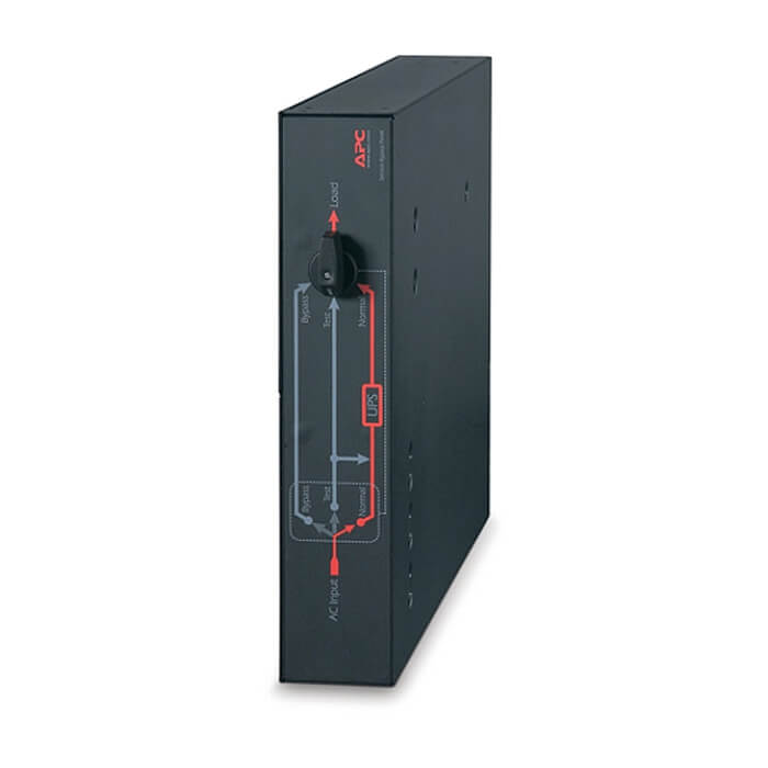APC Single Phase Service Bypass Panel, 3000-5000VA, 230V, Black, 2U, Rack/Tower Convertible на супер цена от GT Computers APC Single Phase Service Bypass Panel, 3000-5000VA, 230V, Black, 2U, Rack/Tower Convertible на супер цена