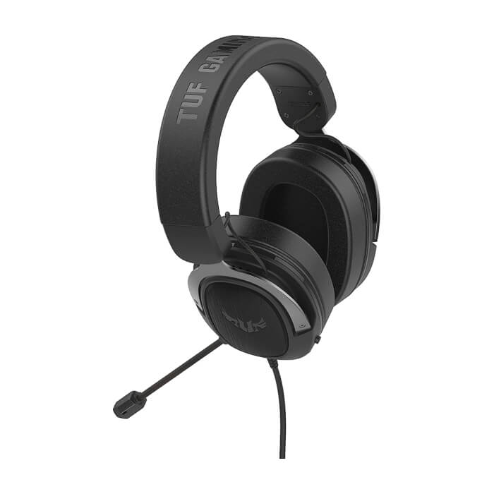 Asus TUF Gaming H3 Wired Headset(Discord Certified Mic, 7.1 Surround Sound, 50mm Drivers, Lightweight, 3.5mm, For PC, Mac, PS4, Xbox One, Switch and Mobile Devices), Black ID 95899 (тъмнейл - 3)