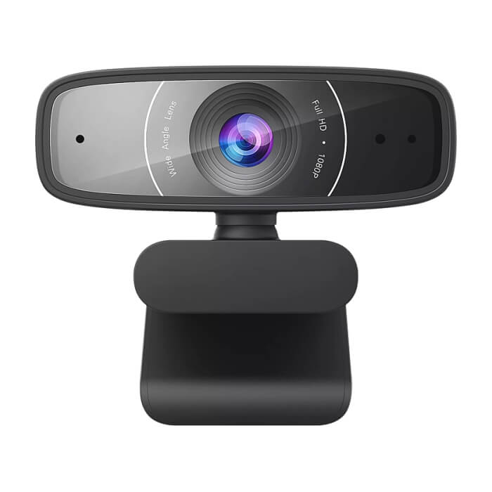 Asus WEBCAM C3, USB camera with 1080p 30 fps recording, beamforming microphone for better live-streaming video and audio quality, and adjustable clip that fits various devices ID 90924 на супер цена от GT Computers Asus WEBCAM C3, USB camera with 1080p 30 fps recording, beamforming microphone for better live-streaming video and audio quality, and adjustable clip that fits various devices ID 90924 на супер цена
