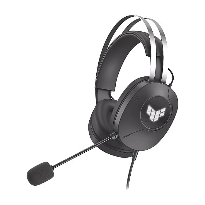 AsusTUF Gaming H1 Gen II Headset (Lightweight 297-g, wired USB-A connection, 40 mm Drivers, Virtual 7.1 Surround Sound, Team-Speak Certified Mic, Durable Ear Cushions, For PC, PS5),Black ID 85944 на супер цена
