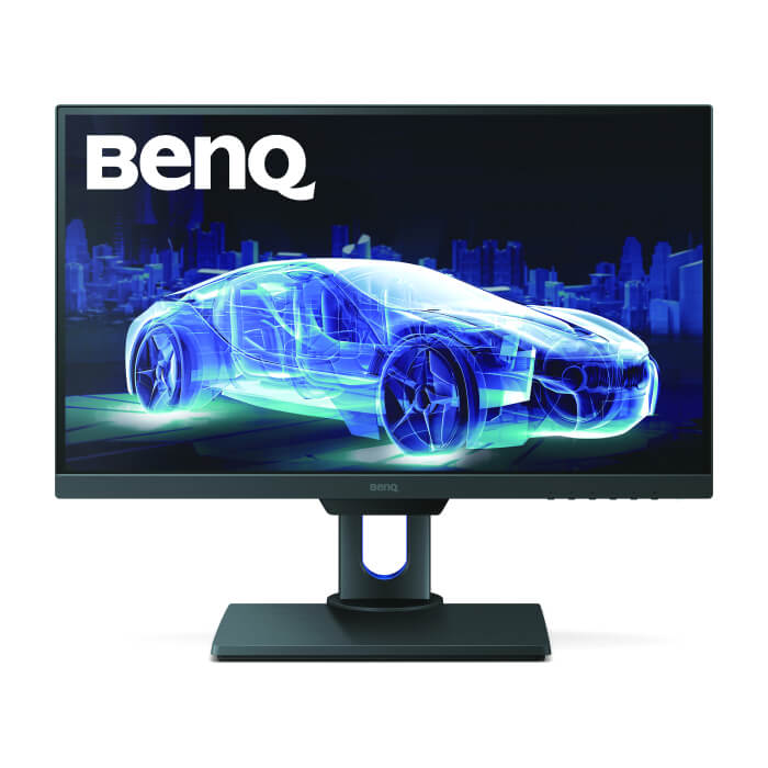 BenQ PD2500Q, 25" IPS LED, 4ms, 2560x1440 2K QHD, Designer Monitor, 100% sRGB, Eye Care, B.I., Flicker-free, 1000:1, DCR: 20M:1, 8bit, 350 cd/m2, HDMI, DP, miniDP, DP out, USB Hub?, Speakers 2x2W, Height Adj., Swivel, Pivot, Tilt, Gray ID 65323