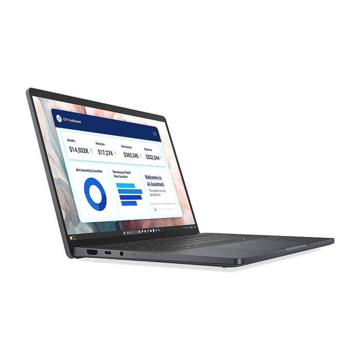 Dell Pro 13 Premium PA13250, Intel Ultra 5 236V (40 TOPS NPU, 8cores, up to 4.7 GHz), 13.3" FHD+(1920x1200) WVA 400nits AG, 16 GB: LPDDR5x, 8533 MT/s (onboard), 512 GB SSD PCI ID 88606 (тъмнейл - 2)