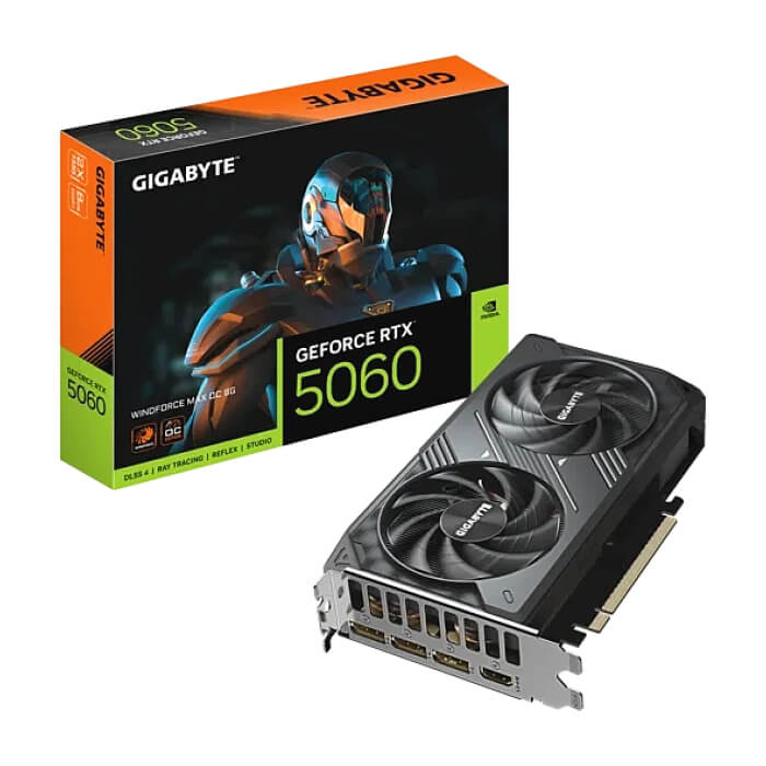 Gigabyte GeForce RTX 5060 8GB GDDR7 Windforce Max OC ID 98742 (тъмнейл - 4)