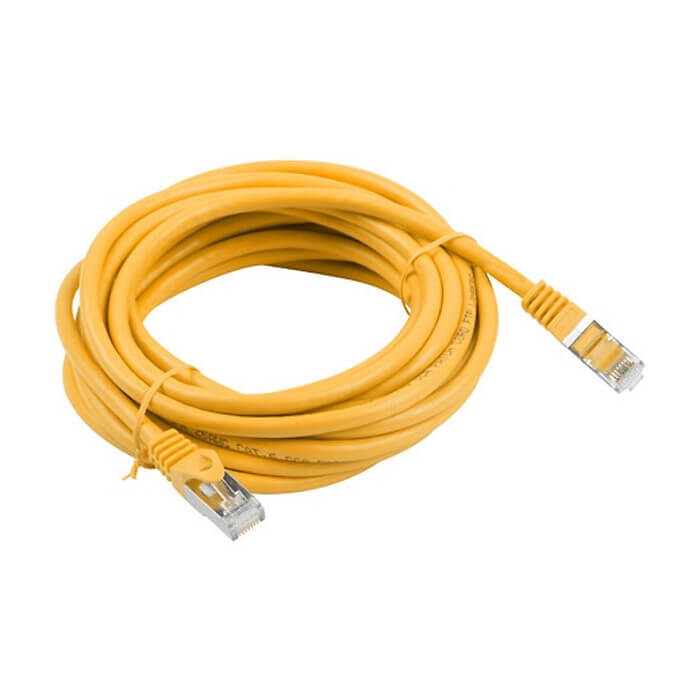 Кабел - Lanberg patch cord CAT.6 FTP 15m, orange ID 72377 (тъмнейл - 2)