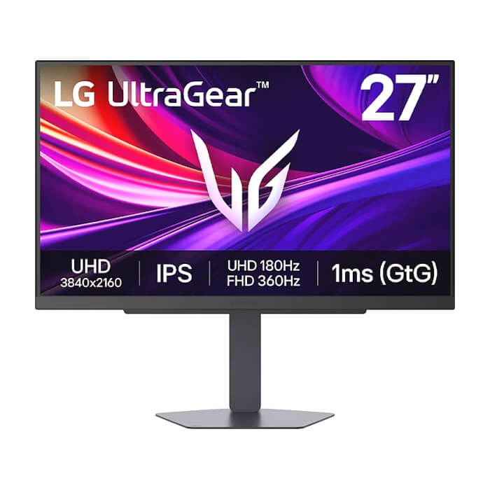 LG 27G810A-B, UltraGear 27" 4K IPS, 1ms (GtG), 1000:1, 400cd/m2, UHD 3840x2160, Dual-Mode (UHD 180Hz ? FHD 360Hz), HDR 10, DCI-P3 95.0%, AMD FreeSync, G-SYNC Compatible, HDMI, ID 93425 на супер цена