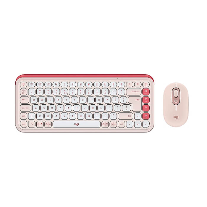 Logitech Pop Icon Combo - Rose - US INT'L - BT - N/A - INTNL-973 на супер цена