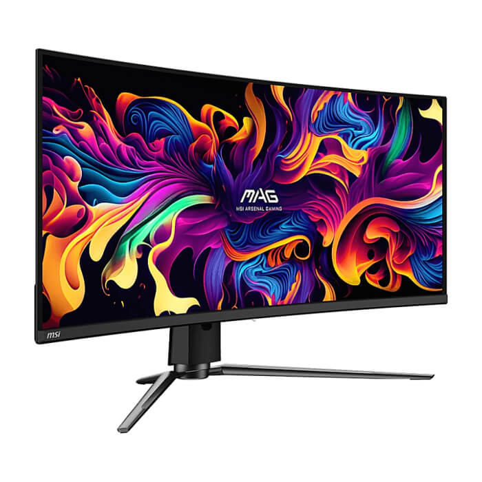 MSI MAG 341CQP QD-OLED, 34", 175Hz, 0.03ms, UWQHD 3440x1440, Oled Care 2.0, Fanless with Graphene, ClearMR 9000, HDR, KVM, 250 nits, 1500000:1, 100M;1, DP (1.4a), 2x HDMI (2.1 ID 93703 (тъмнейл - 3)