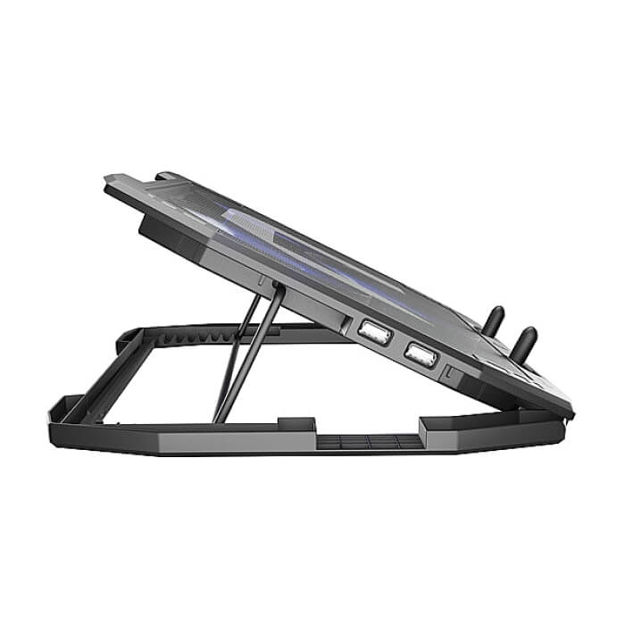 Natec Laptop Cooling Pad Oriole 15.6-17.3" 3 Fans, Led Light, 2 USB ID 63762 (тъмнейл - 5)
