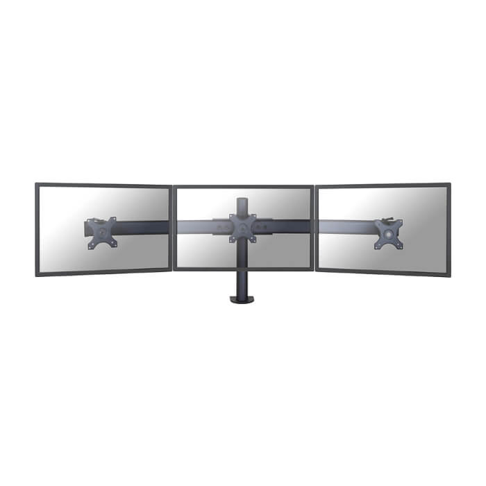 Neomounts by NewStar Flat Screen Desk Mount (clamp) for 3 Monitor Screens ID 66819 (тъмнейл - 3)