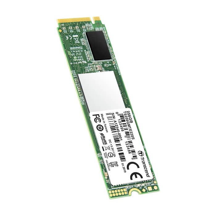 Transcend 256GB, M.2 2280, PCIe Gen3x4, M-Key, 3D TLC, with Dram ID 73335 (тъмнейл - 3)