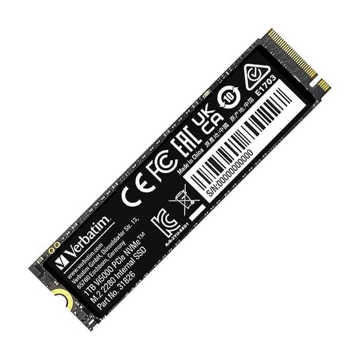 Verbatim Vi5000 Internal PCIe NVMe M.2 SSD 1TB ID 73189 (тъмнейл - 2)