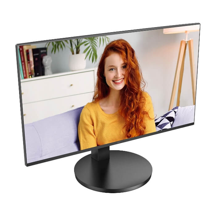 AOC 24B3CF2, 23.8" IPS WLED, 1920x1080@100Hz, 4ms GtG, 1ms MPRT, 250cd m/2, 1300:1, 20M:1 DCR, Adaptive Sync, FlickerFree, Low Blue Light., 2Wx2, Tilt, Height Adjust, HDMI, USB hub ID 77910 (тъмнейл - 2)